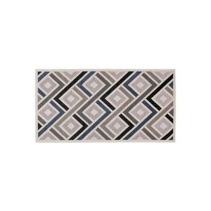 Covor SHIFT 80x150 cm gri/albastru/bej imagine
