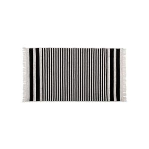 Covor reversibil KILIM GOLD 60 x 120 cm, negru/alb imagine