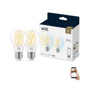 SET 2x LED Vintage filament A60 E27/6, 7W/230V Wi-Fi dimabil WiZ imagine
