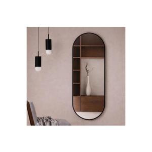 Baltica Design - Oglindă de perete TINY BORDER 140x60 cm neagră imagine