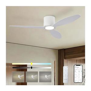 ZE - lator de tavan LED VENTORA, 24W/230V, Wi-Fi Tuya, alb, cu telecomandă imagine