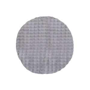 Covor rotund RABBIT BUBBLE, diametru 160 cm, gri imagine