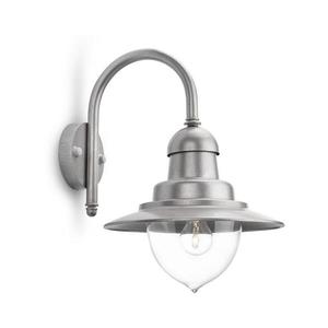 Philips 01652/52/PN - Aplică perete exterior RAINDROP 1xE27/60W/230V IP44 imagine