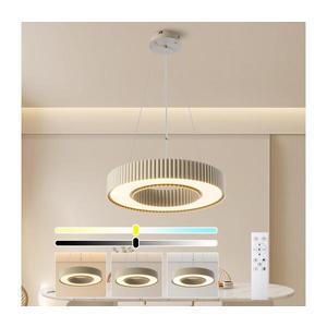 Brilagi - Lustră LED LUMIX, cu dimmer, LED/48W/230V 3000-6000K, bej Ø 50 cm + telecomandă imagine