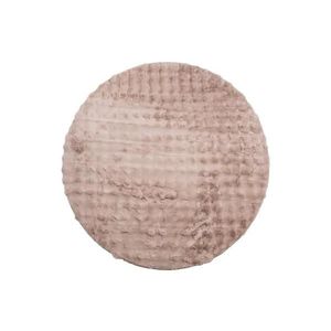 Covor rotund RABBIT BUBBLE 160 cm bej imagine