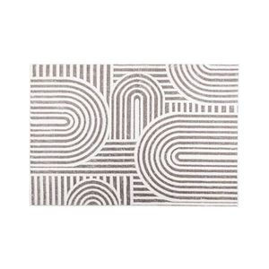 Covor SALAMANCA 160 x 230 cm gri/alb imagine