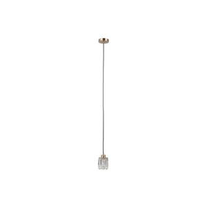 PND-40813-1-HBR - Lustră suspendată pe cablu TORNO, 1xE14/40W/230V, aurie imagine