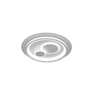CLN-52185B-WH - Plafonieră LED PARCO, reglabilă, 55W/230V, Ø 50 cm, alb + telecomandă imagine