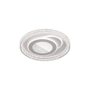 PLF-54182R-WH - Plafonieră LED dimabilă TEMPIO LED/55W/230V Ø 50 cm + telecomandă imagine
