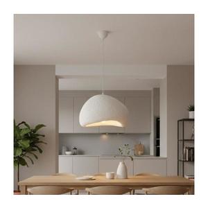 Brilagi - Pendul WABI SABI pe cablu, 1xE27/40W/230V, Ø 50 cm, alb imagine