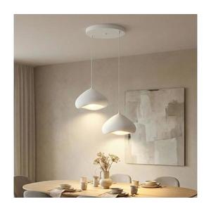 Brilagi - Lustră suspendată pe cablu WABI SABI, 2xE27/40W/230V, Ø 45 cm, albă imagine