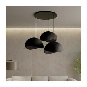Brilagi - Lustră cu cablu WABI SABI 3xE27/40W/230V Ø 60 cm negru imagine