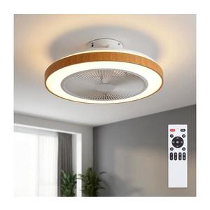 Brilagi - lator de tavan cu LED reglabil LED/38W/230V 50 cm alb/maro + telecomandă imagine