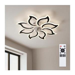Brilagi - lator de tavan cu LED dimabil, 44W, 230V, Ø 90 cm, negru + telecomandă imagine