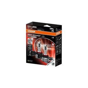 Set 2 buc. Bec LED auto NIGHT BREAKER SMART H11 PGJ19-2/14W/12V 6000K - Osram imagine