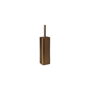 Gedy - Perie WC de podea JACK, bronz imagine