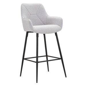 Imagine Mauro Ferretti Set 2 Scaune Bar cm 55X55X109 | Aosom Romania
