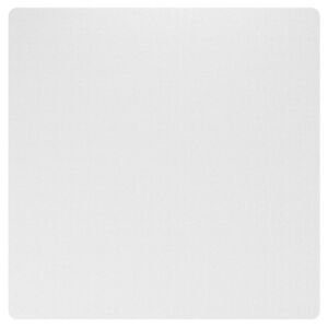 Imagine HOMCOM Covoraș Transparent din Plastic pentru Scaun de Birou, 120x120 cm | Aosom Romania