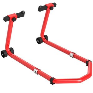Imagine HOMCOM Stand pentru motociclete de 390 kg Față-Spate cu Furci Reglabile | Aosom Romania