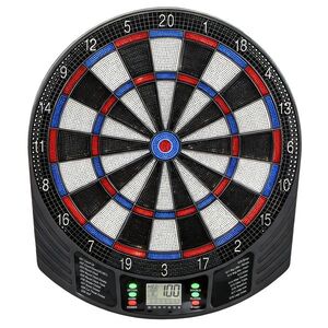 Imagine SPORTNOW Țintă Electronică pentru Darts, 6 Săgeți și Display LCD, pentru 8 Jucători, 18 Jocuri și 159 de Variante | Aosom Romania