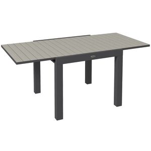 Imagine Masă extensibilă pentru terasă Outsunny, cu 4-6 locuri, 81-162 cm | Aosom Romania