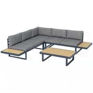 Imagine Outsunny Set de Conversatie din 4 Piese pentru Terasa | Aosom Romania