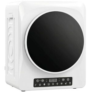 Imagine HOMCOM Uscător compact cu evacuare 1000 W cu moduri Extra-Uscat & ECO, setări de timer și temperatură, Alb | Aosom Romania