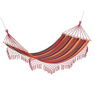 Imagine Outsunny Hamac de Gradina 2 Persoane Pliabil in Poliester , Colorata, 200x100cm