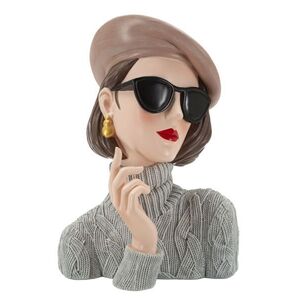 Imagine Mauro Ferretti Statueta Donna Paris -B- Cm 18, 5X14X24 | Aosom Romania