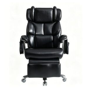 Imagine XXL Scaun de birou ergonomic, Negru | Aosom Romania