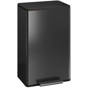 Imagine HOMCOM Coș de gunoi pentru bucătărie 45 Litri Treteimer coș cu pedală pentru bucătărie cu capac Soft-Close, coș interior detașabil | Aosom Romania