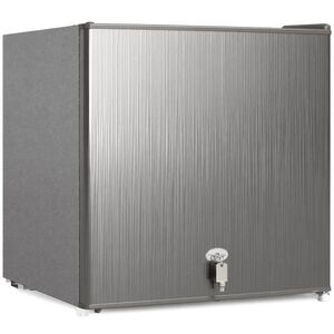 Imagine HOMCOM Mini-congelator 35 L cutie de congelare electrică independentă 161 W mini congelator 47 x 44, 2 x 48, 8 cm Gri | Aosom Romania