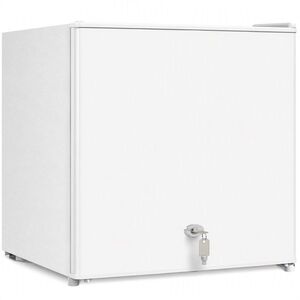 Imagine HOMCOM Mini-congelator 35 L cutie congelare electric independent 161 W mini ladă frigorifică 47 x 44, 2 x 48, 8 cm Alb | Aosom Romania