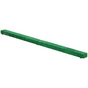 Imagine HOMCOM Bârna de gimnastică pliabilă 210 cm antiderapantă, bârna pentru antrenamentul echilibrului, verde | Aosom Romania