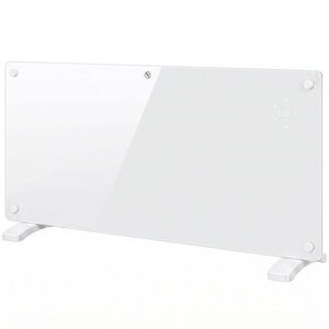 Imagine HOMCOM Convector Electric 2000W, Montare pe Perete sau Podea, Compatibil cu Alexa și Google Home, Alb | Aosom Romania