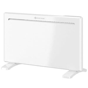 Imagine HOMCOM Convector Electric 1500 W, de Perete și Podea, Compatibil Alexa și Google Home, Alb | Aosom Romania