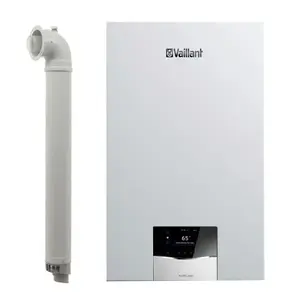 Imagine Centrala termica in condensatie Vaillant Ecotec Plus VUW 40CS/1-5, 37.7 kW, incalzire si acm, kit evacuare inclus