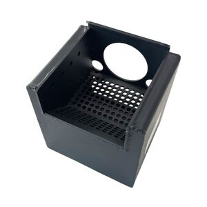 Imagine Creuzet (focar) din otel pentru Centrale/Termoseminee pe peleti Fornello Eva 30 kW – Otel 3 mm (PIESA ORIGINALA)