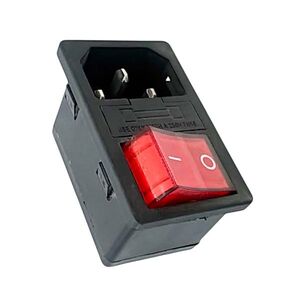 Imagine Priza alimentare pentru Centrale/Termoseminee/Sobe pe peleti Fornello Fuoco/Maxima/Insert/Eva/Eva B - (PIESA ORIGINALA)