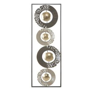 Imagine Decoratiune de perete Ring, Mauro Ferretti, 31x3x89.5 cm, fier, multicolor