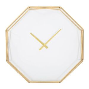 Imagine Ceas de perete Octagonal, Mauro Ferretti, 56x6.5x56 cm, fier, auriu