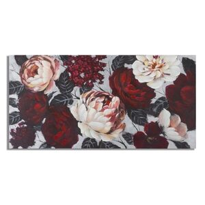 Imagine Tablou decorativ Red Flower, Mauro Ferretti, 150x76 cm, canvas pictat manual