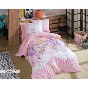 Imagine Lenjerie de pat pentru o persoana, L'essentiel Maison, Magical, Pink / Yellow / White