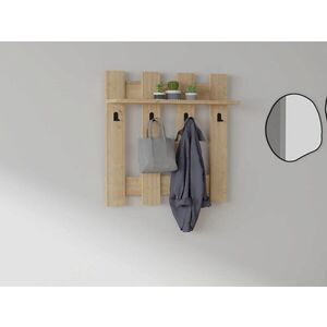 Imagine Cuier de perete, Hanah Home, Carina, 70x70x18 cm, Maro