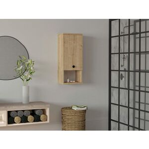 Imagine Dulap de baie, Hanah Home, Mis, 30x71x21.8 cm, Maro