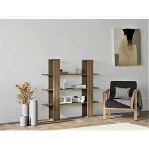 Imagine Corp biblioteca, Hanah Home, Ada, 120x120x23.2 cm, Maro