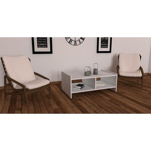 Imagine Masuta de cafea Pera White, Puqa Design, 90x50x35 cm, alb