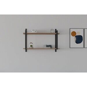 Imagine Raft de perete, Hanah Home, Abat, 90x60x22 cm, Maro
