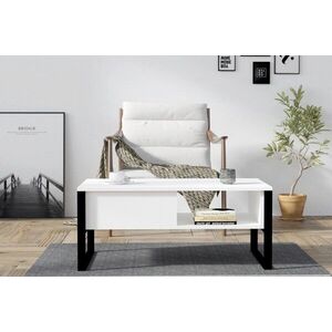 Imagine Masuta de cafea, Hanah Home, Devon, 100x60x44 cm, Alb