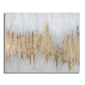 Imagine Tablou decorativ Goldage, Mauro Ferretti, 100x80 cm, canvas pictat manual, multicolor